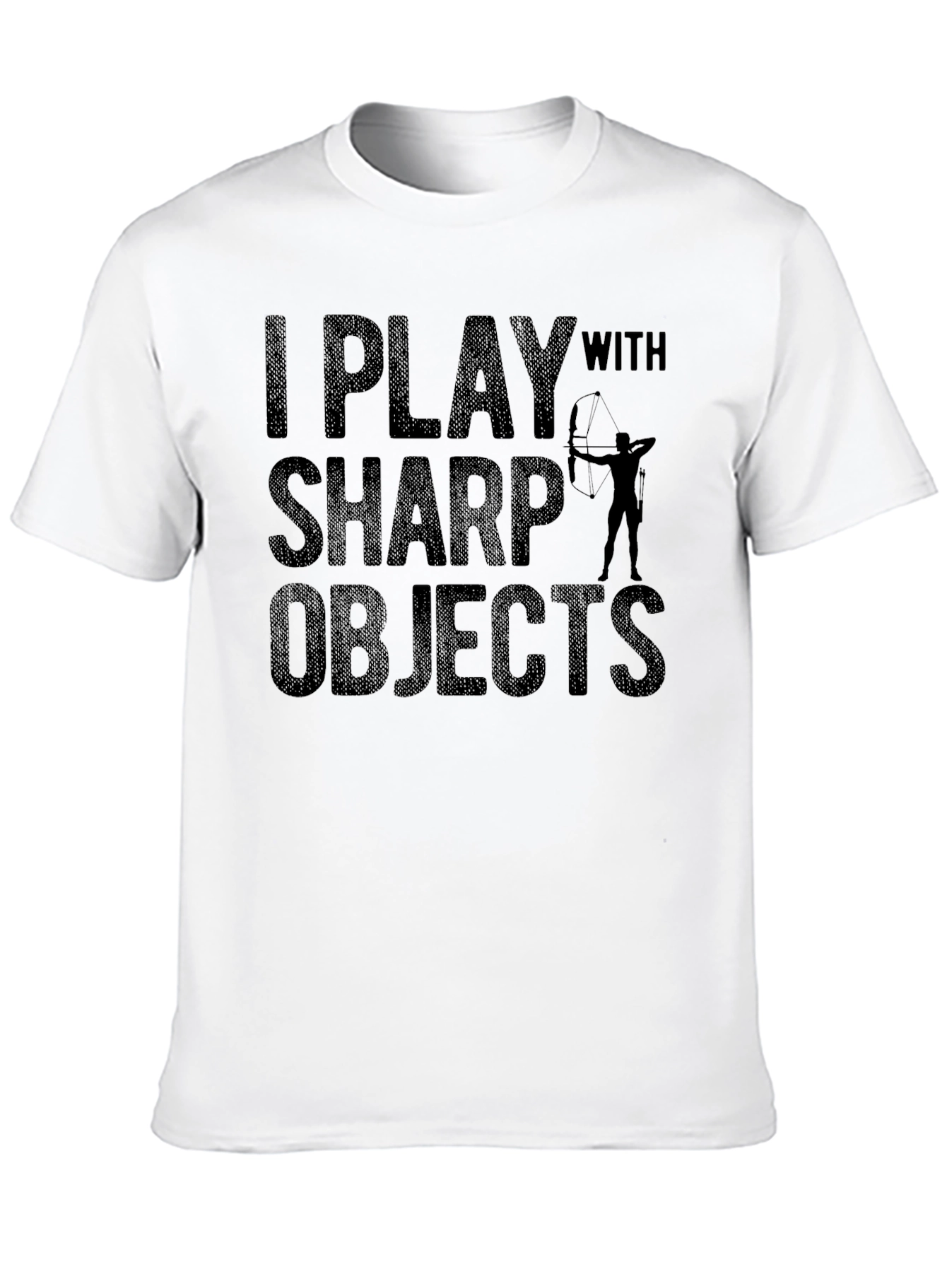 I Play With Sharp Objects Graphic Tee