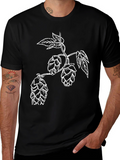 Hops Graphic T-Shirt - Stylish Beer Lover Tee