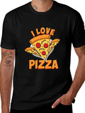I Love Pizza Graphic T-Shirt - Unisex