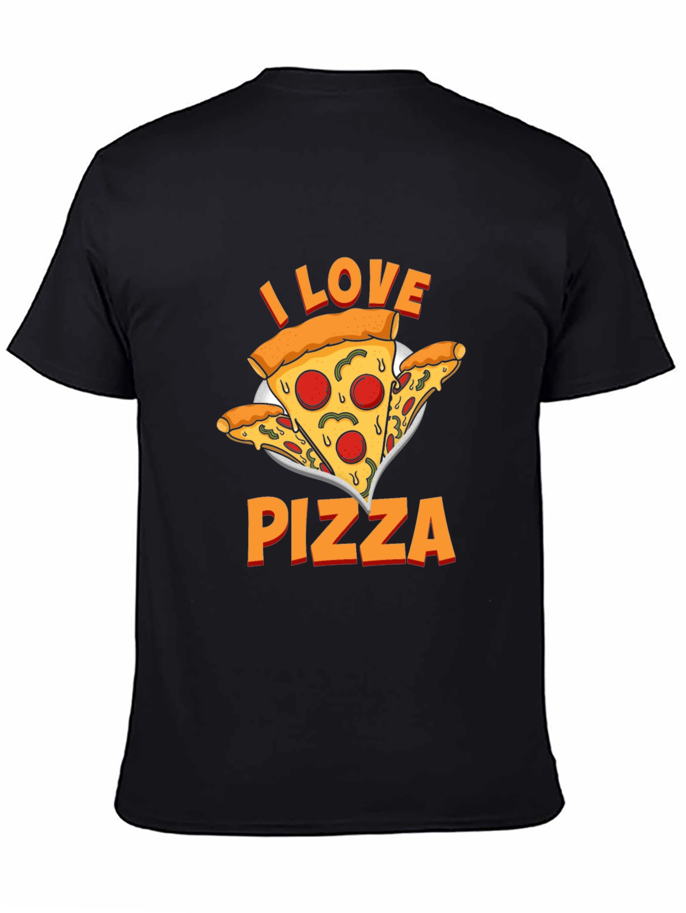 I Love Pizza Graphic T-Shirt - Unisex