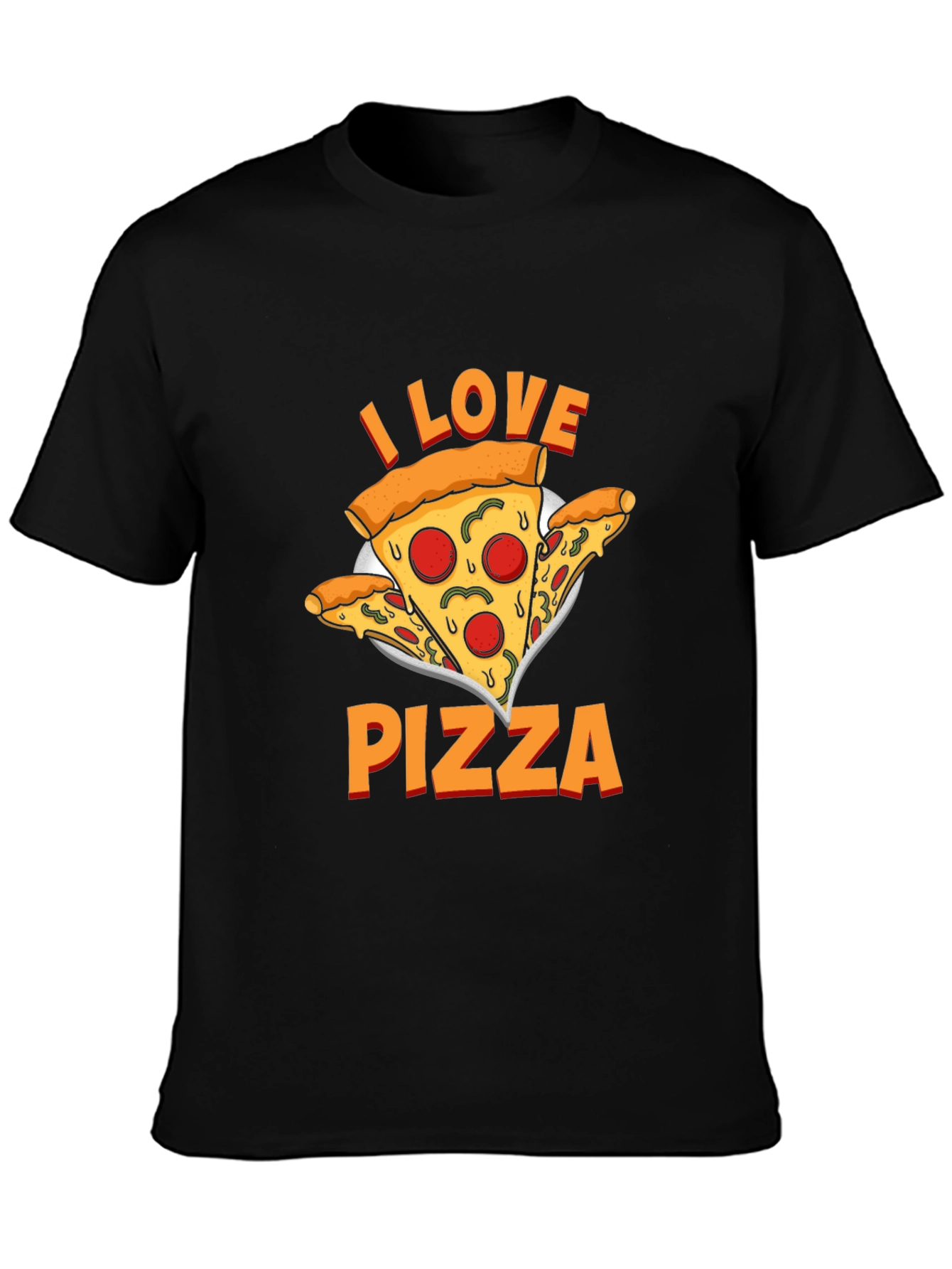 I Love Pizza Graphic T-Shirt - Unisex