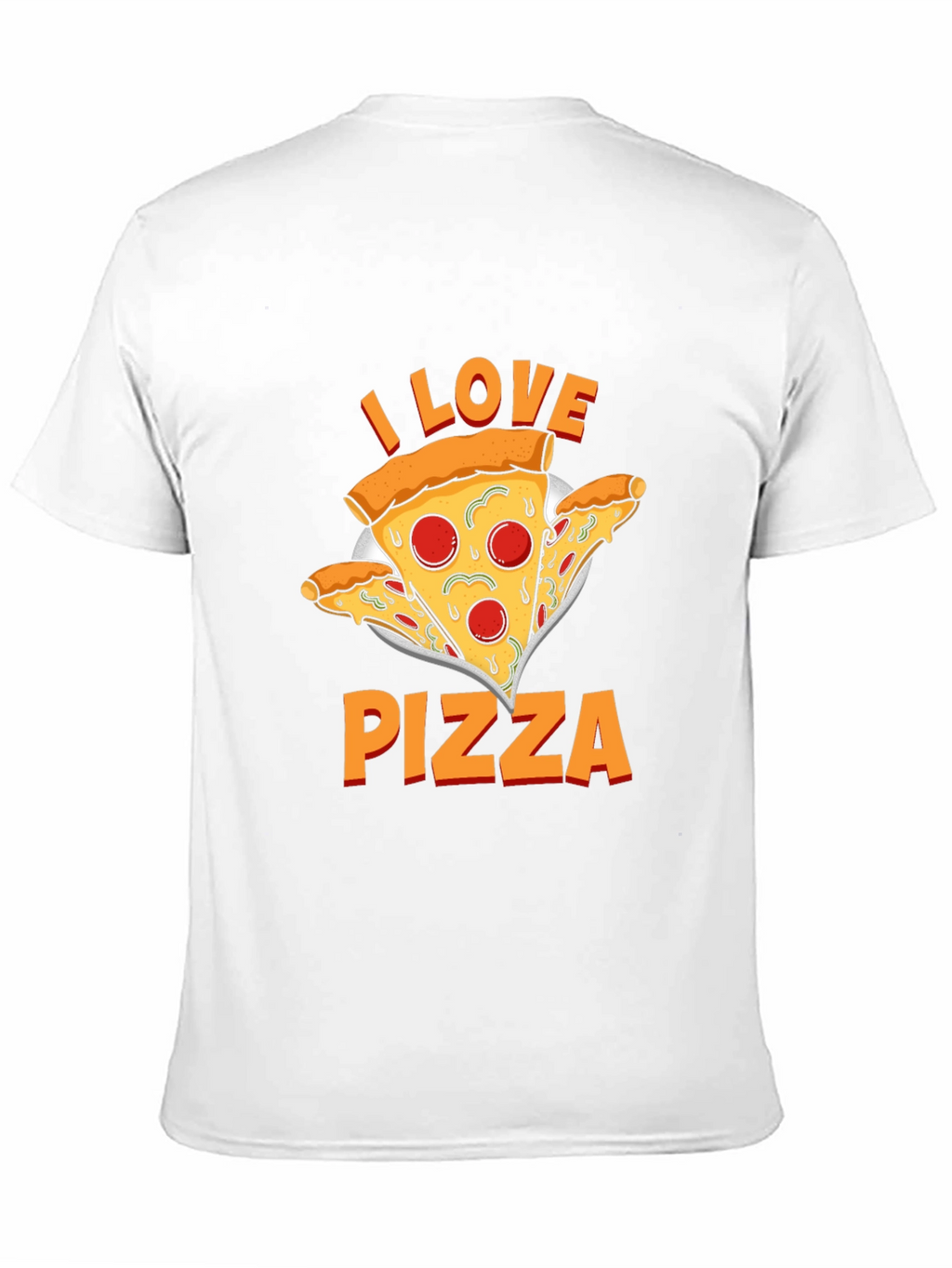 I Love Pizza Graphic T-Shirt - Unisex