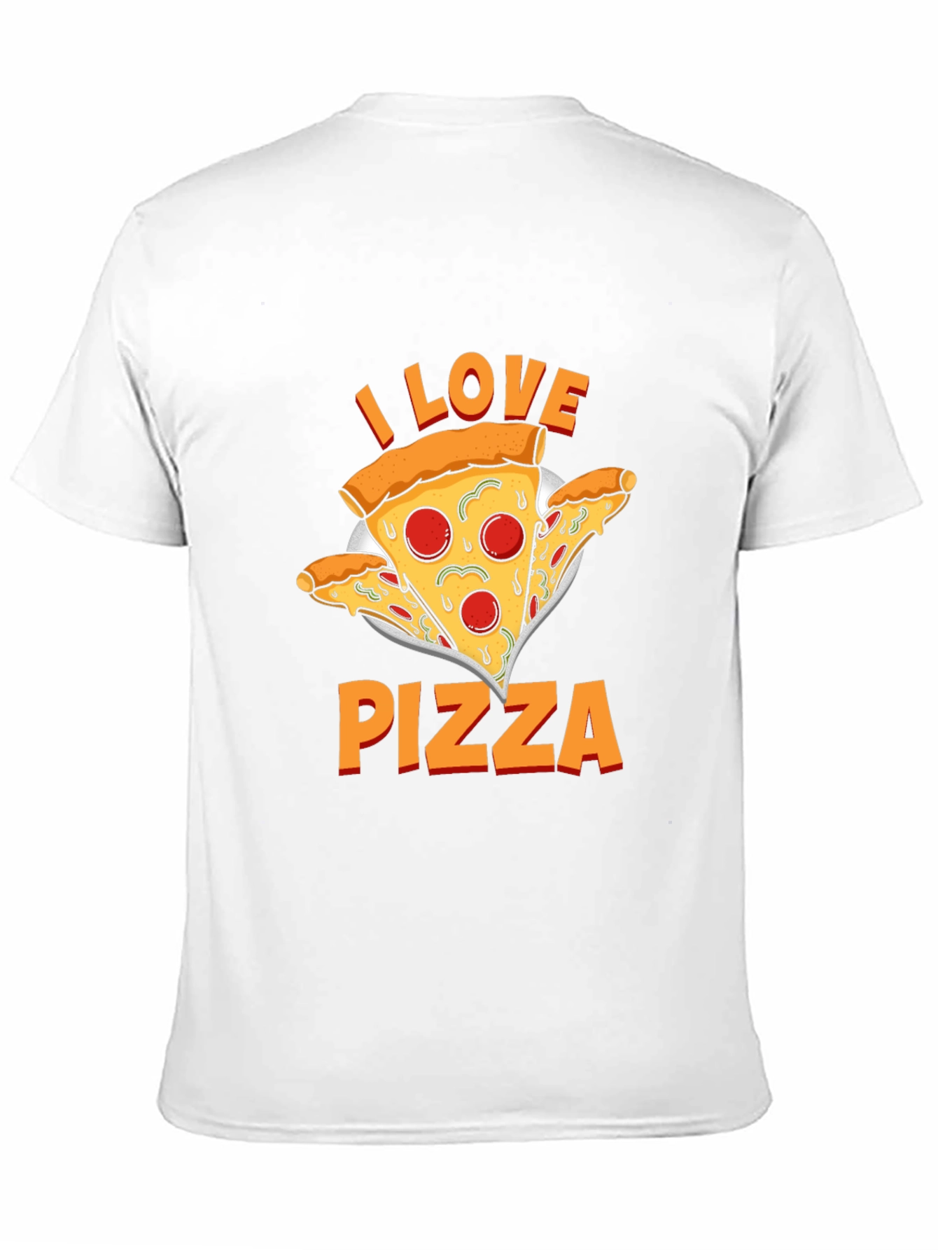 I Love Pizza Graphic T-Shirt - Unisex