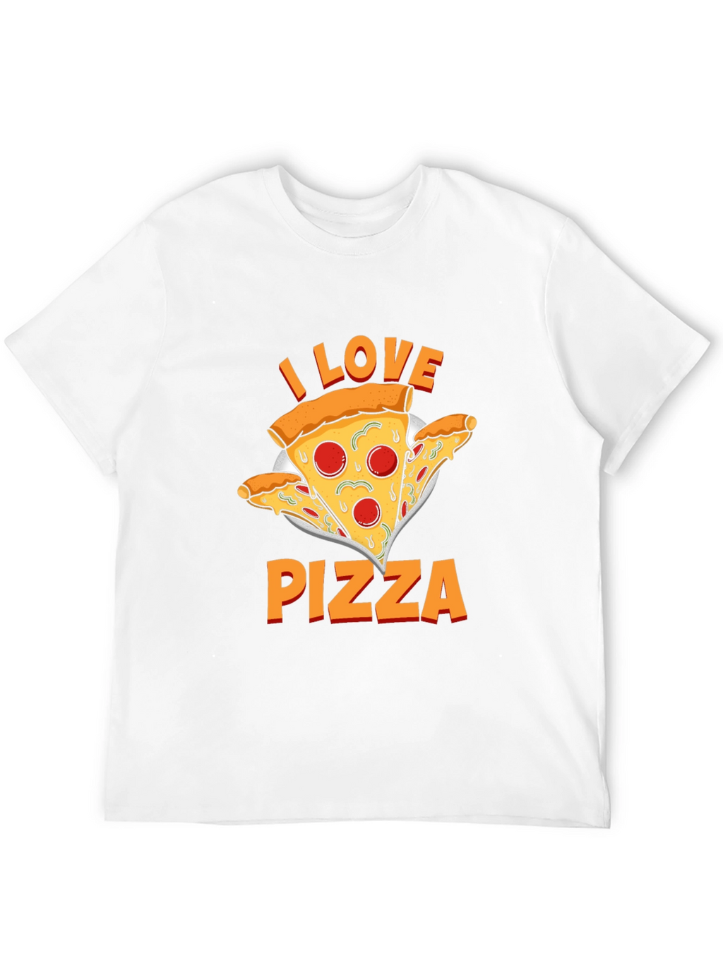 I Love Pizza Graphic T-Shirt - Unisex
