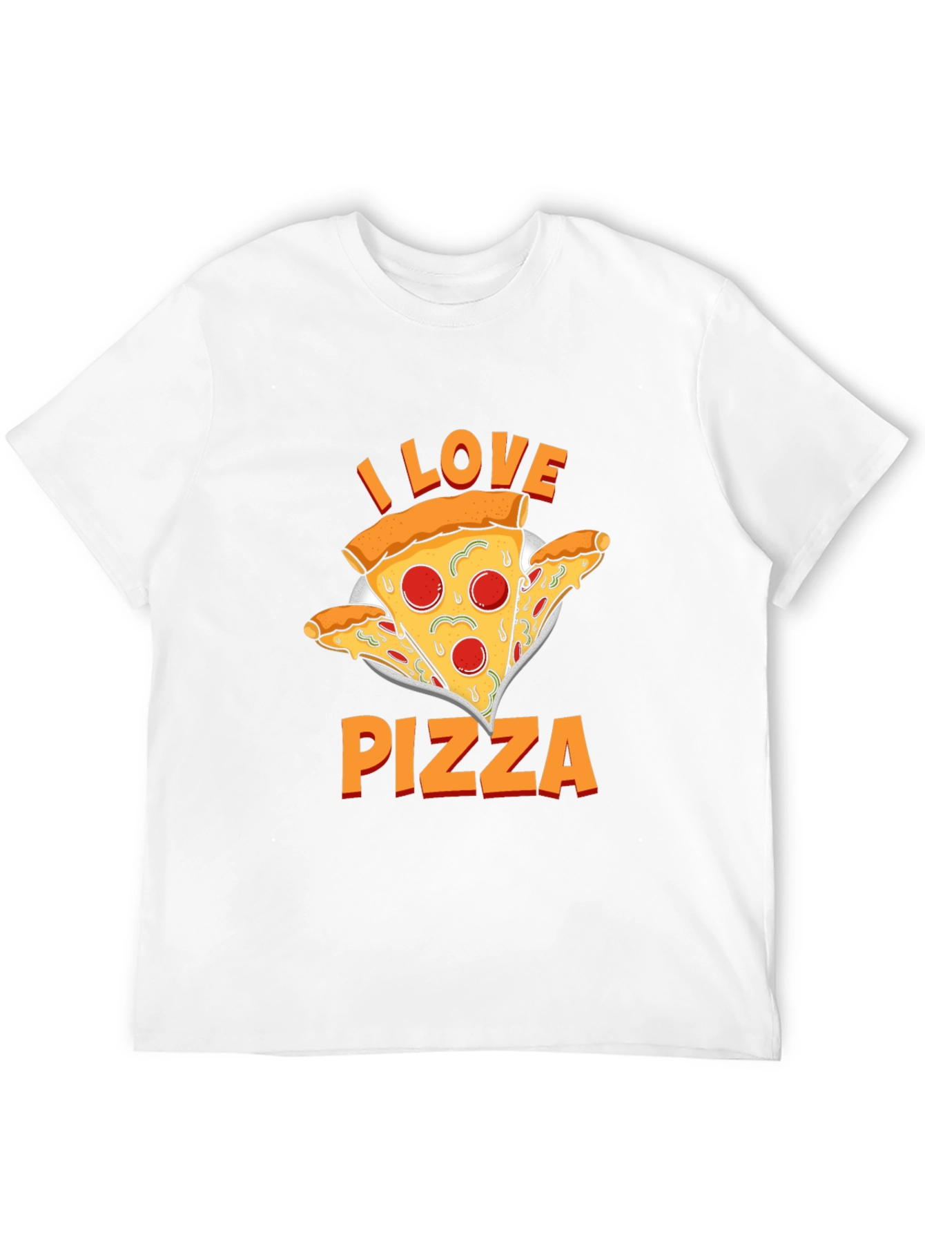 I Love Pizza Graphic T-Shirt - Unisex