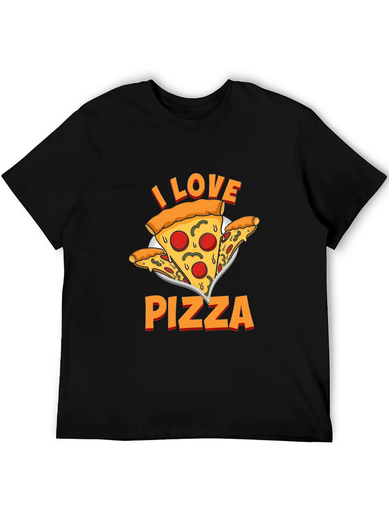I Love Pizza Graphic T-Shirt - Unisex