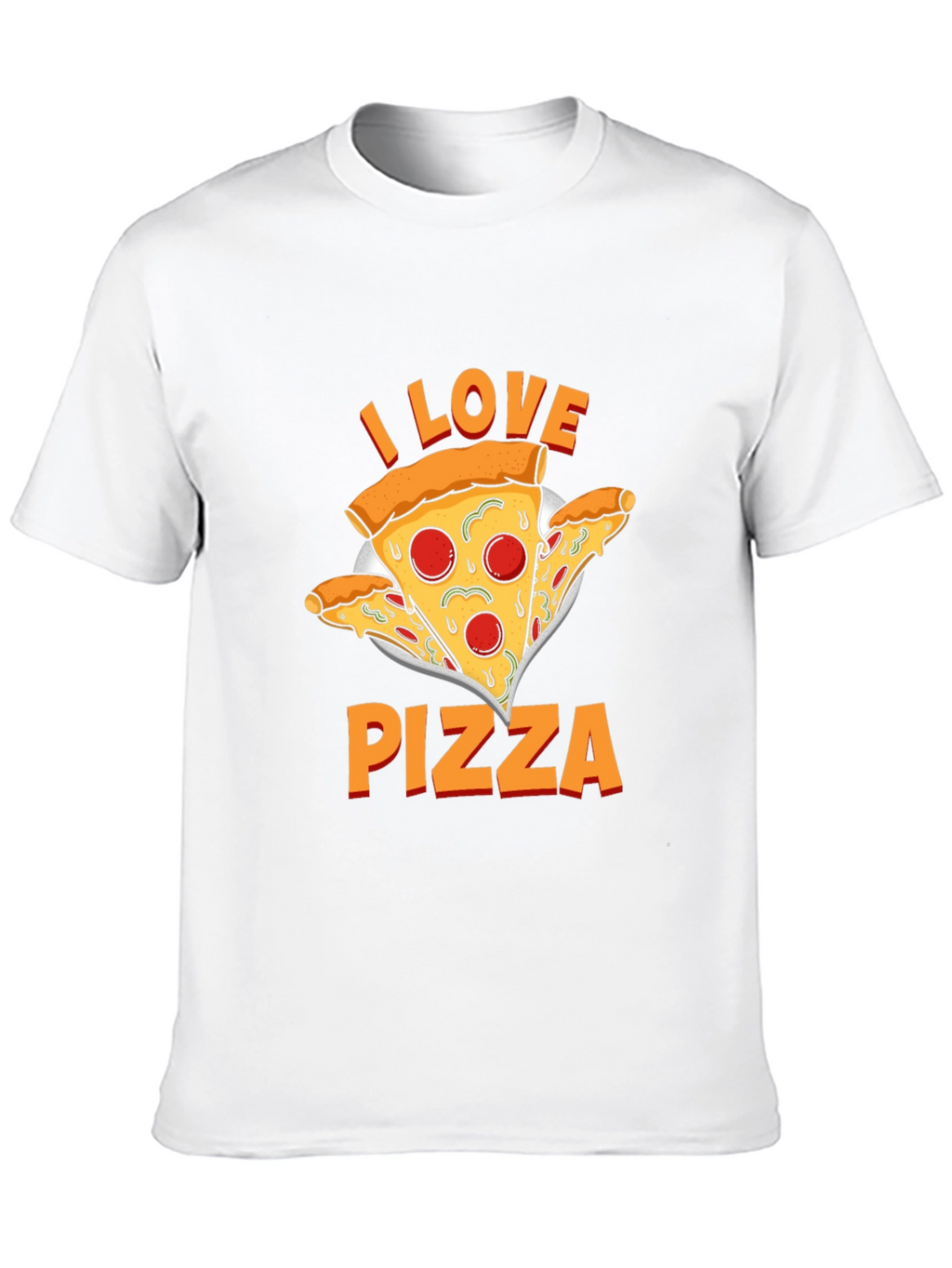 I Love Pizza Graphic T-Shirt - Unisex