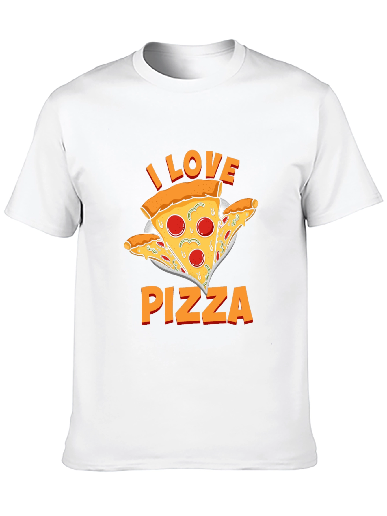 I Love Pizza Graphic T-Shirt - Unisex