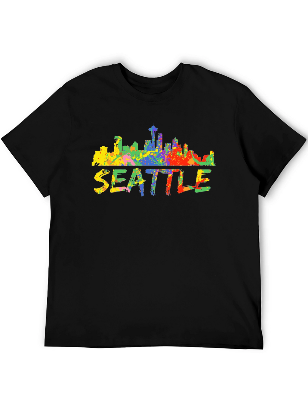 Seattle Skyline Graphic Tee