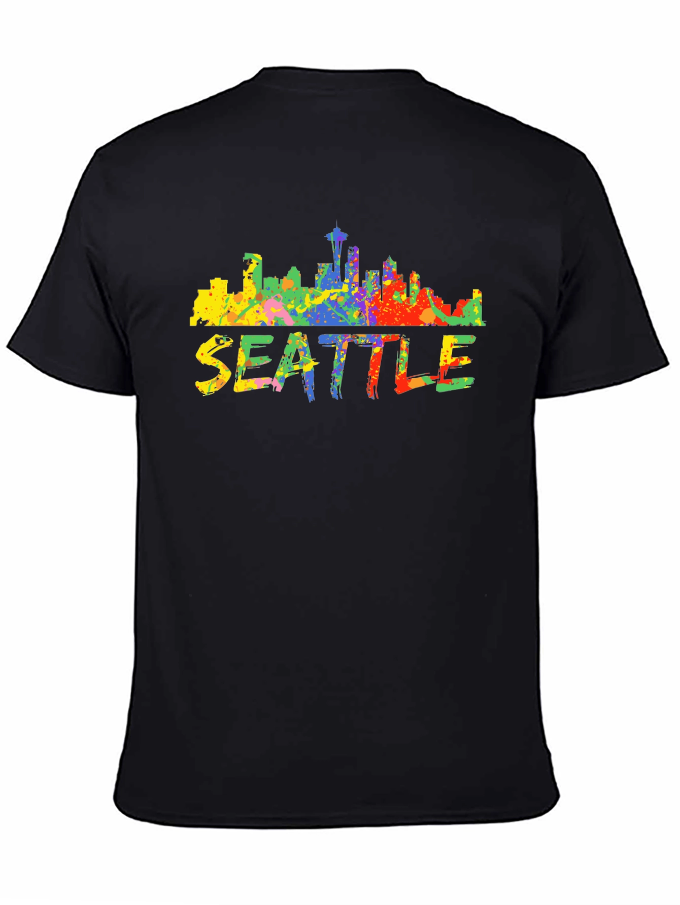 Seattle Skyline Graphic Tee