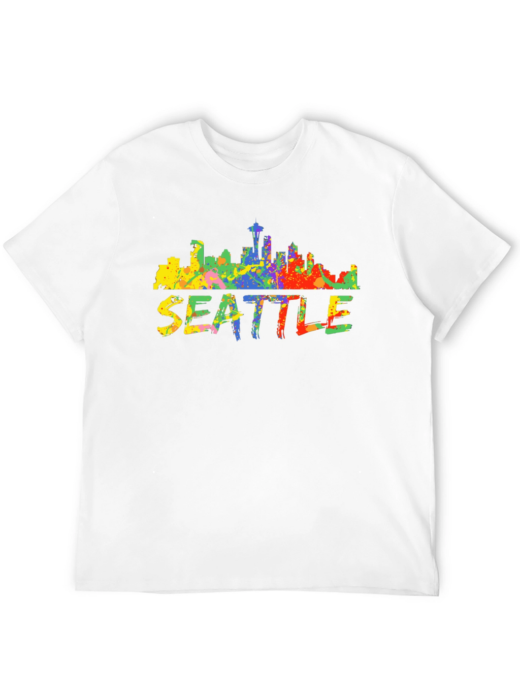 Seattle Skyline Graphic Tee