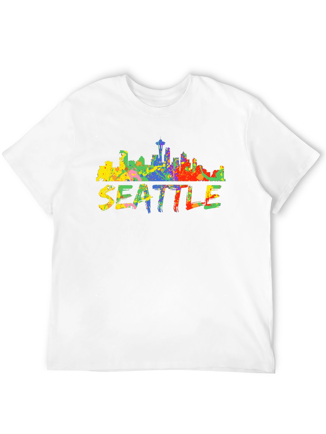 Seattle Skyline Graphic Tee