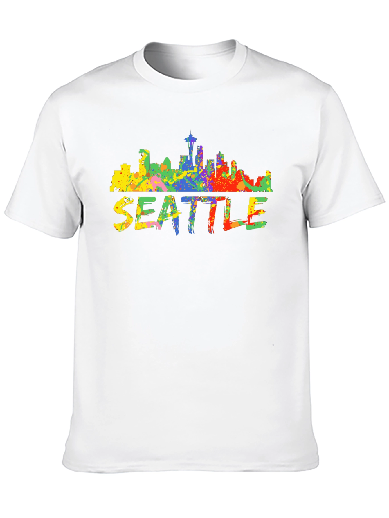 Seattle Skyline Graphic Tee