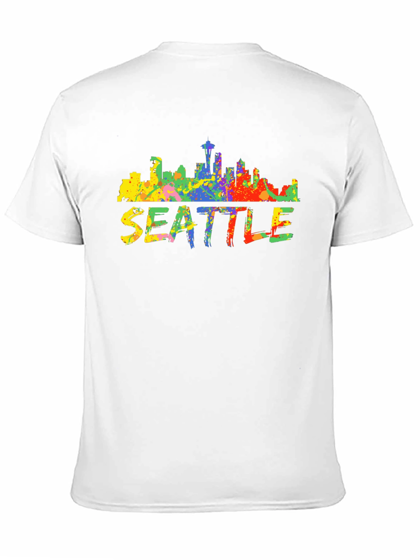 Seattle Skyline Graphic Tee