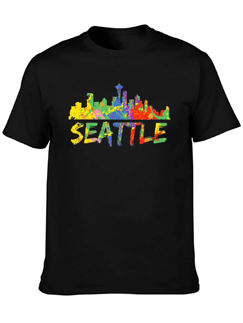 Seattle Skyline Graphic Tee