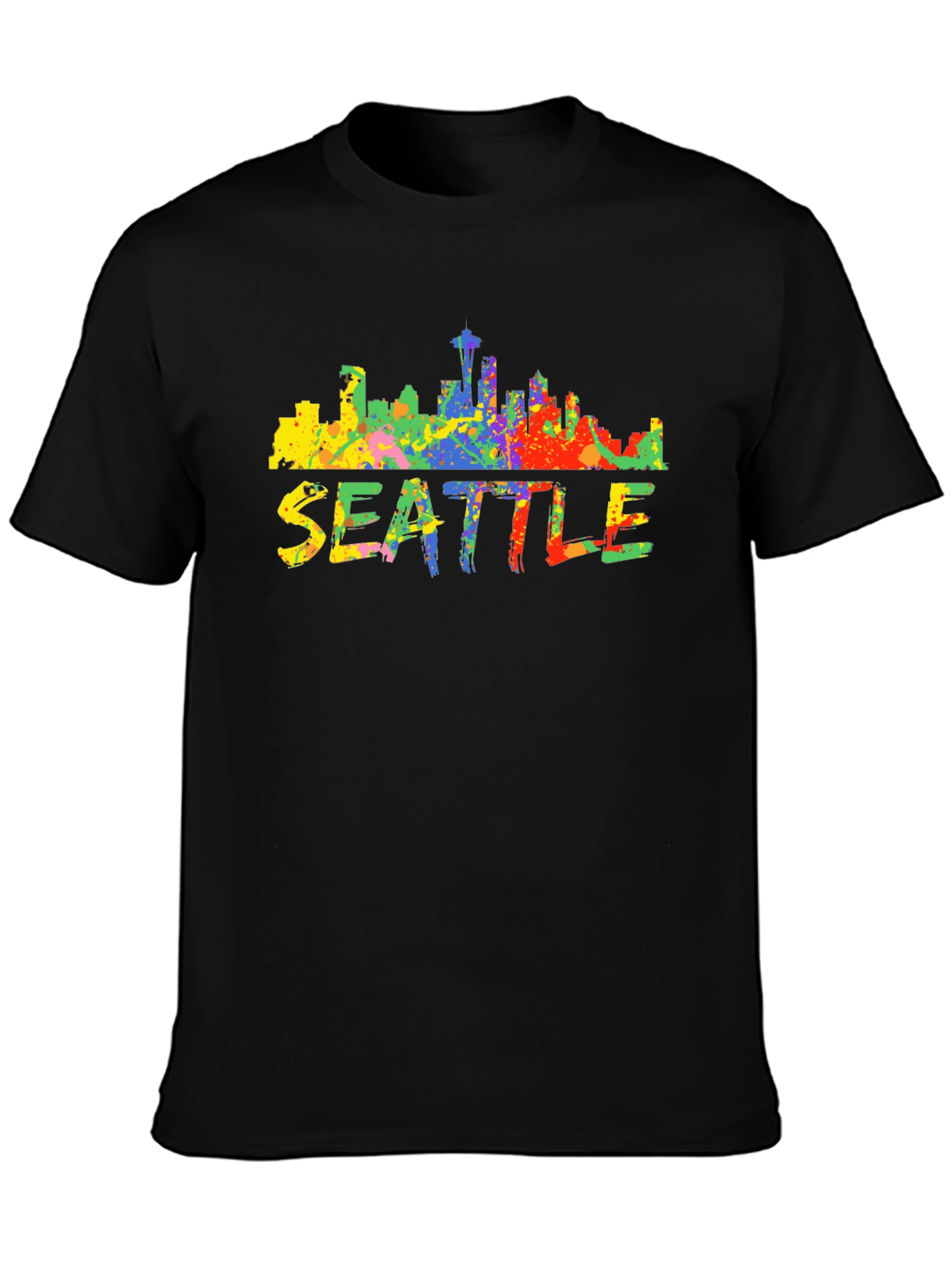 Seattle Skyline Graphic Tee