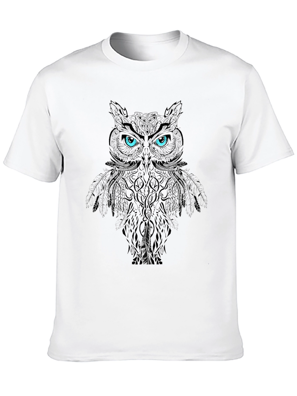Mystic Owl Graphic T-Shirt - Cool Design