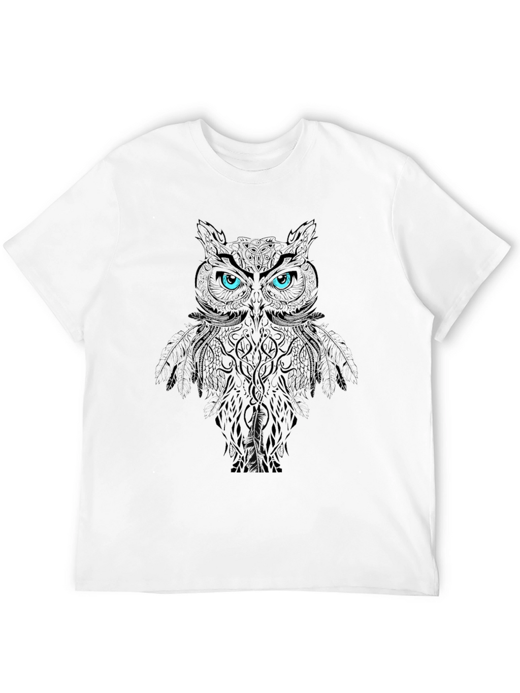 Mystic Owl Graphic T-Shirt - Cool Design