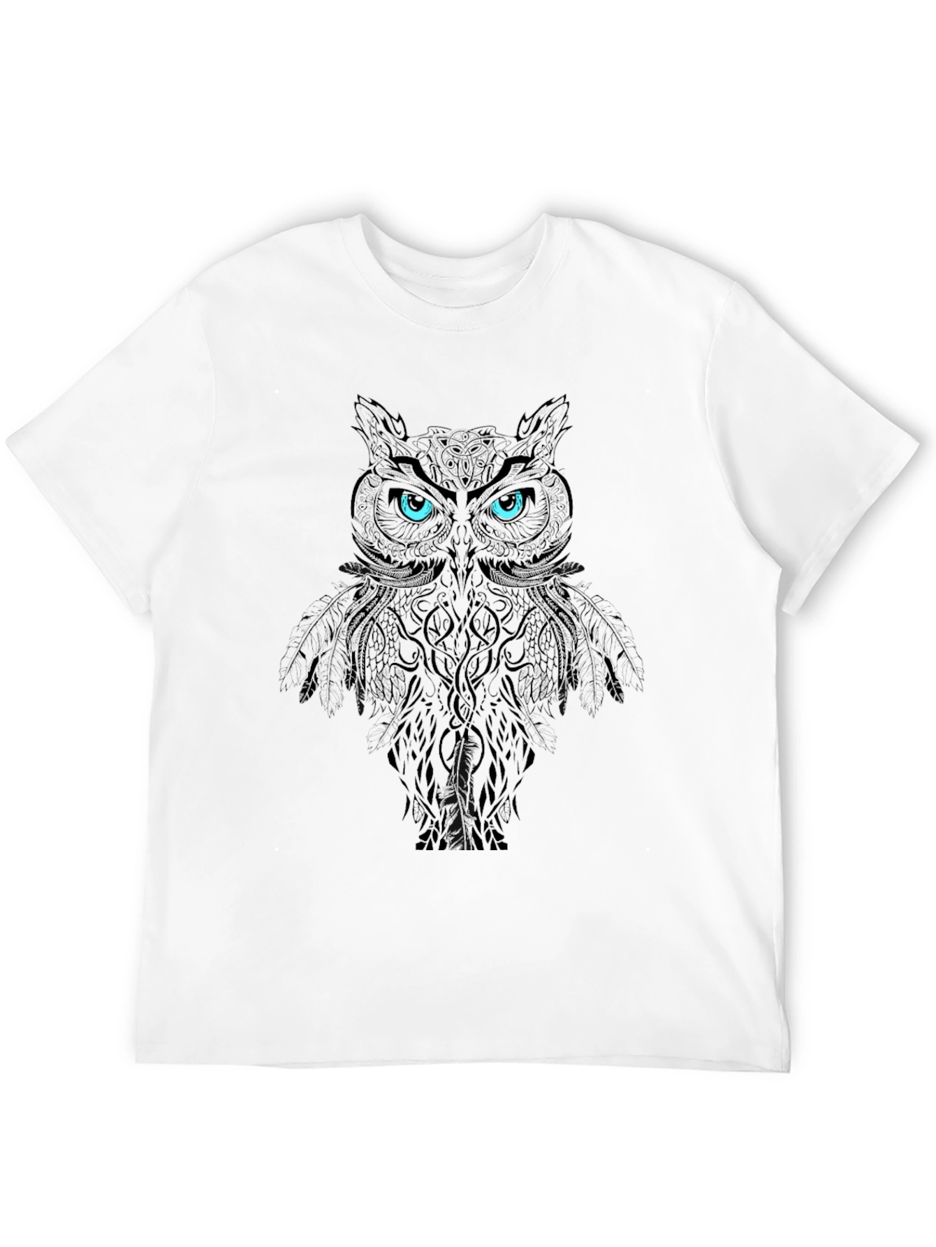 Mystic Owl Graphic T-Shirt - Cool Design