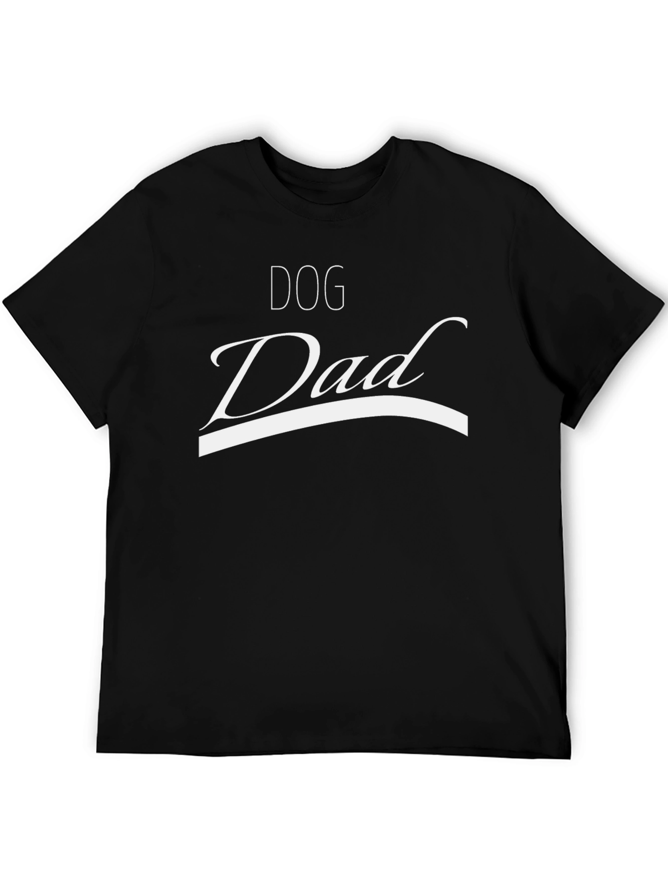 Dog Dad T-Shirt – Classic Minimalist Dog Lover Tee