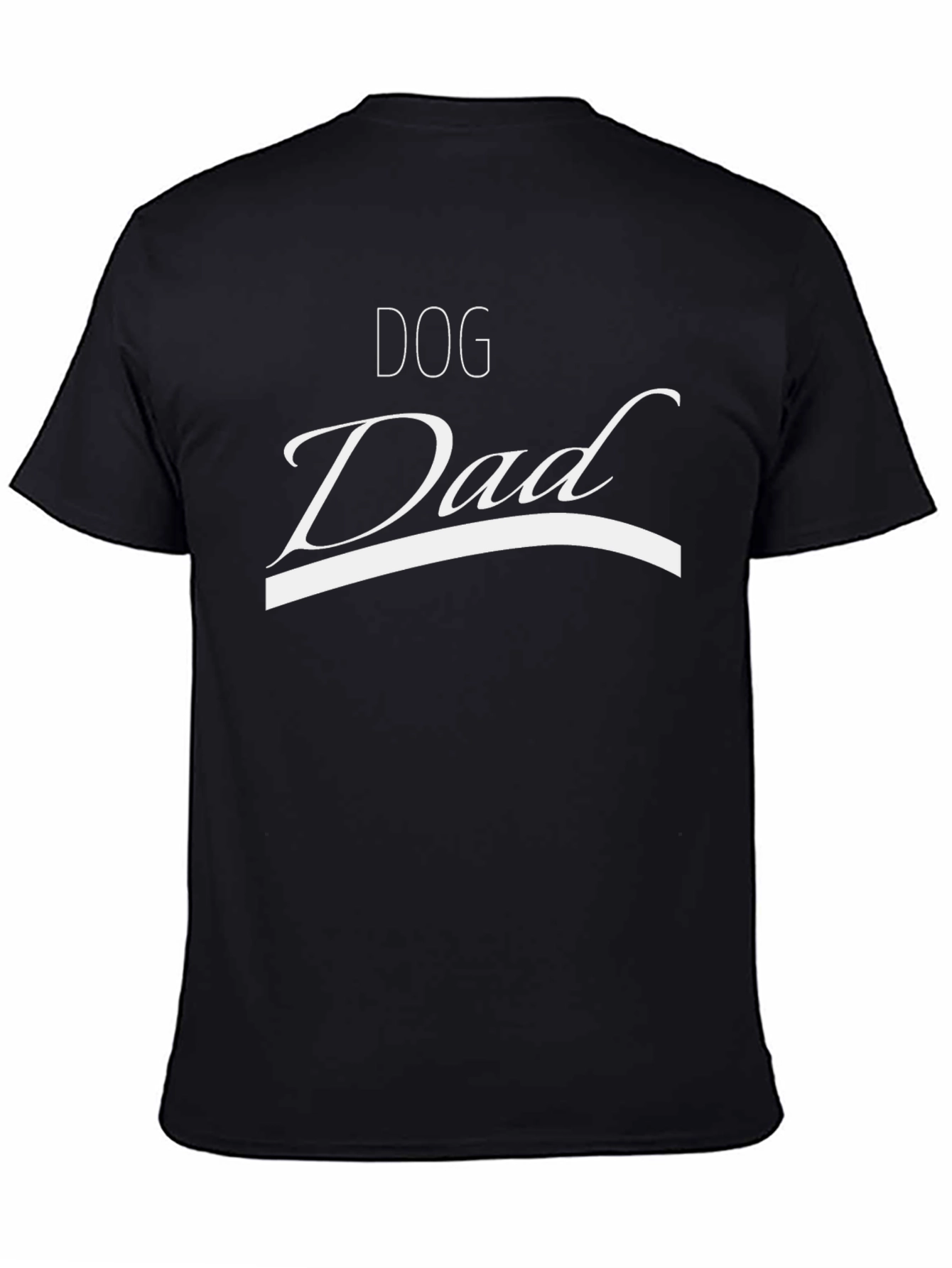 Dog Dad T-Shirt – Classic Minimalist Dog Lover Tee