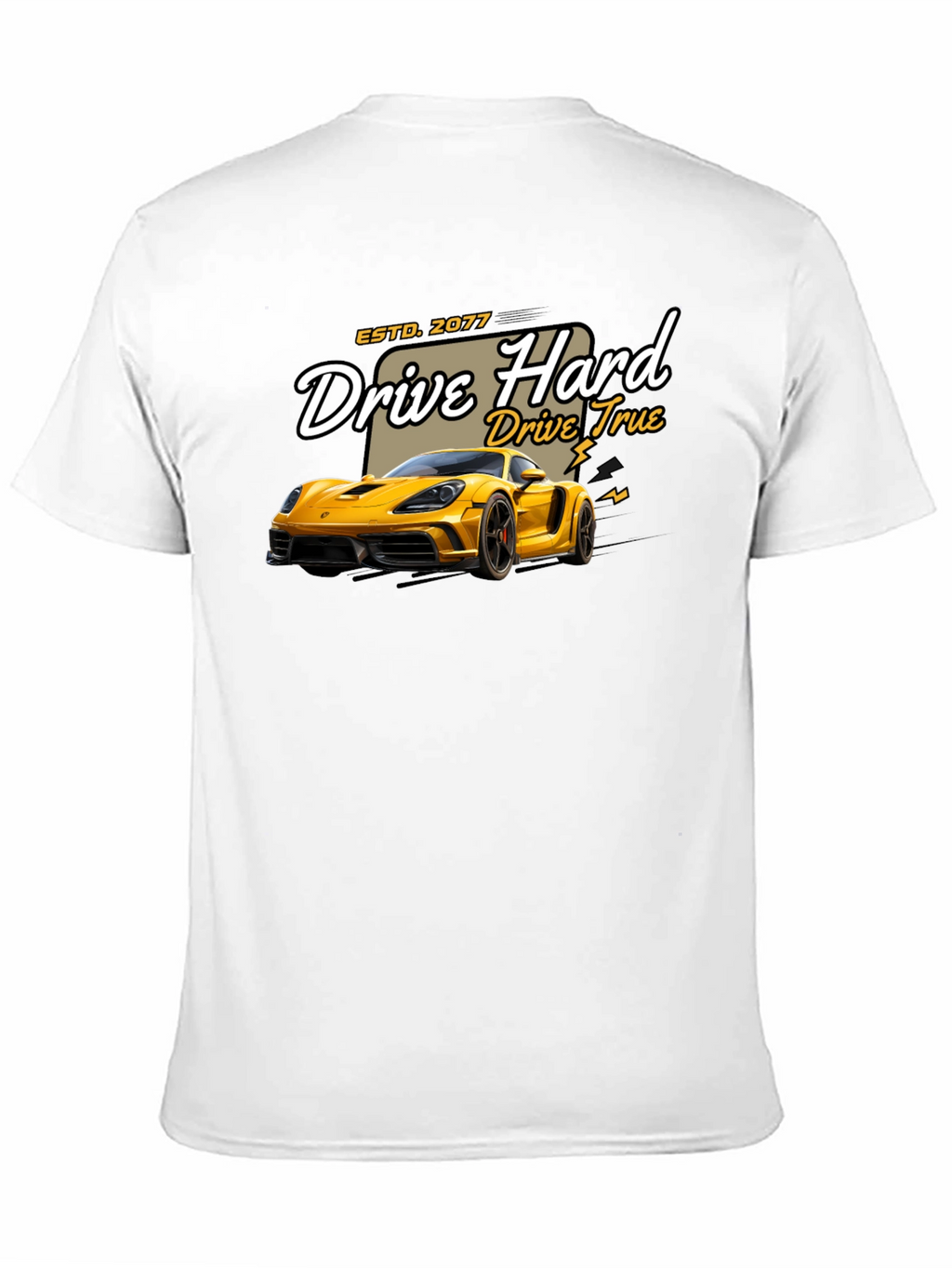 Drive Hard T-Shirt - Car Graphic Tee