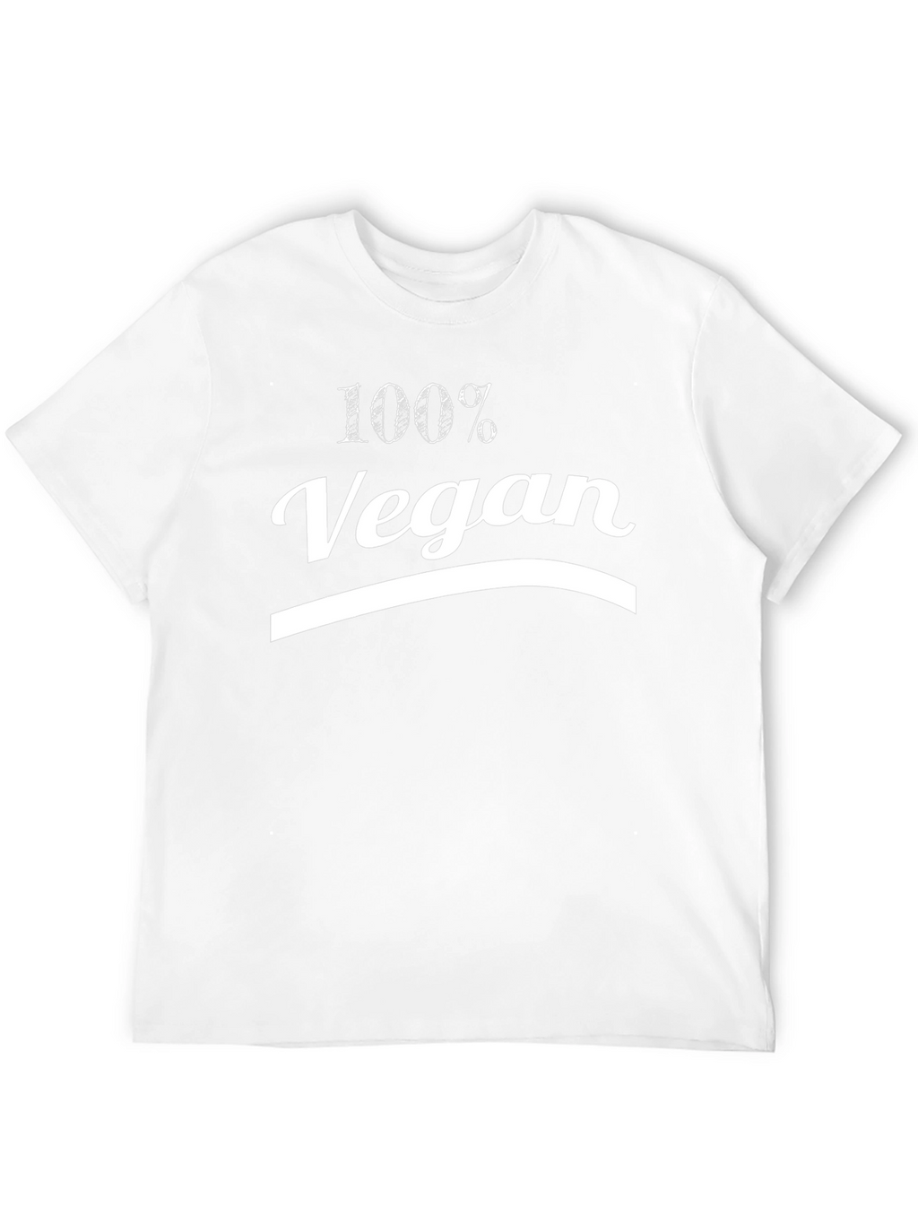 100% Vegan Black T-Shirt - Ethical & Stylish