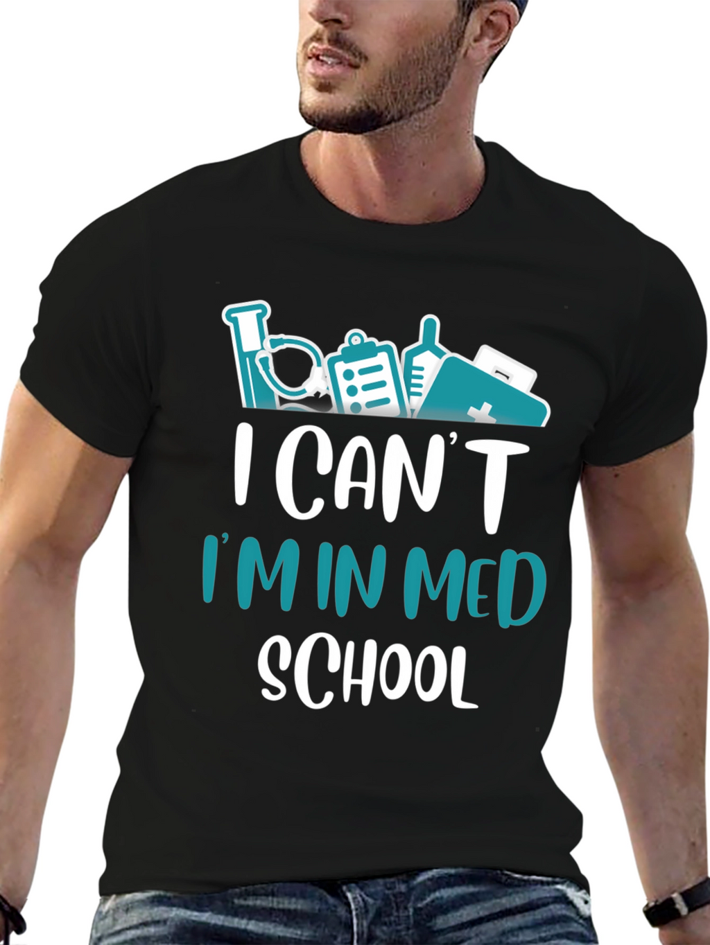 Med School Student Graphic T-Shirt