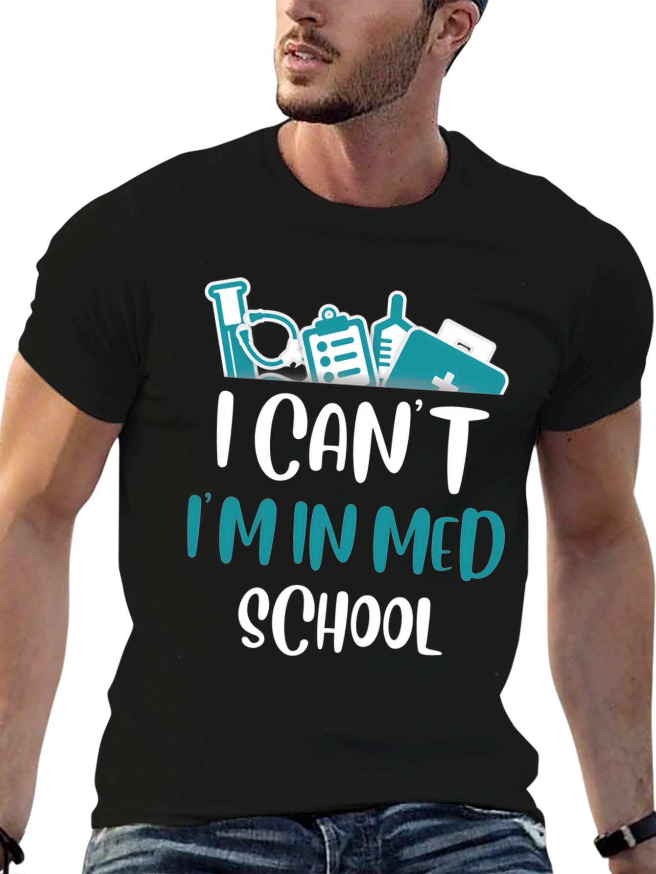 Med School Student Graphic T-Shirt