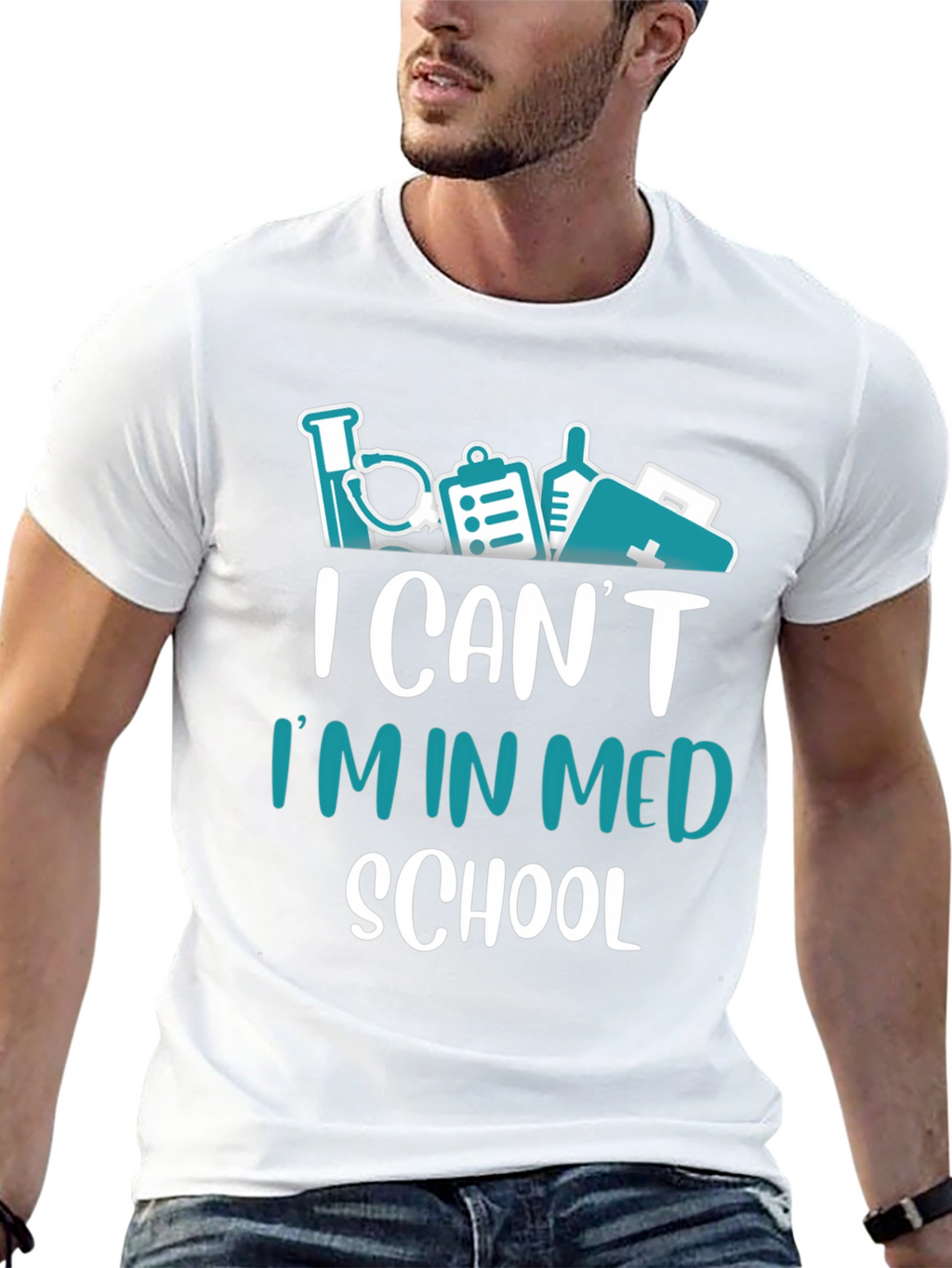 Med School Student Graphic T-Shirt