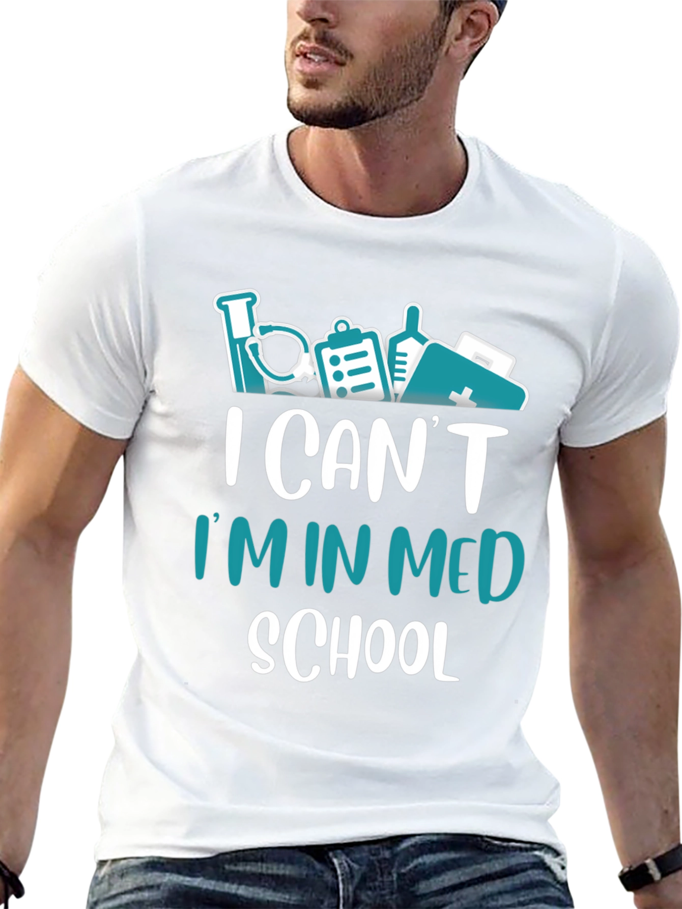 Med School Student Graphic T-Shirt