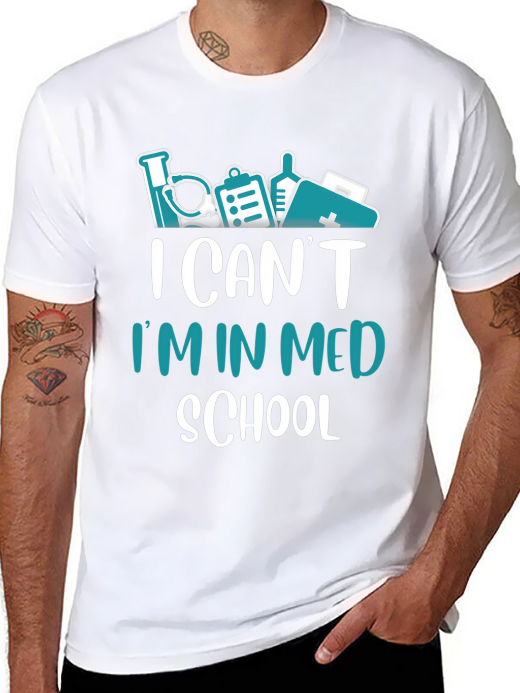 Med School Student Graphic T-Shirt