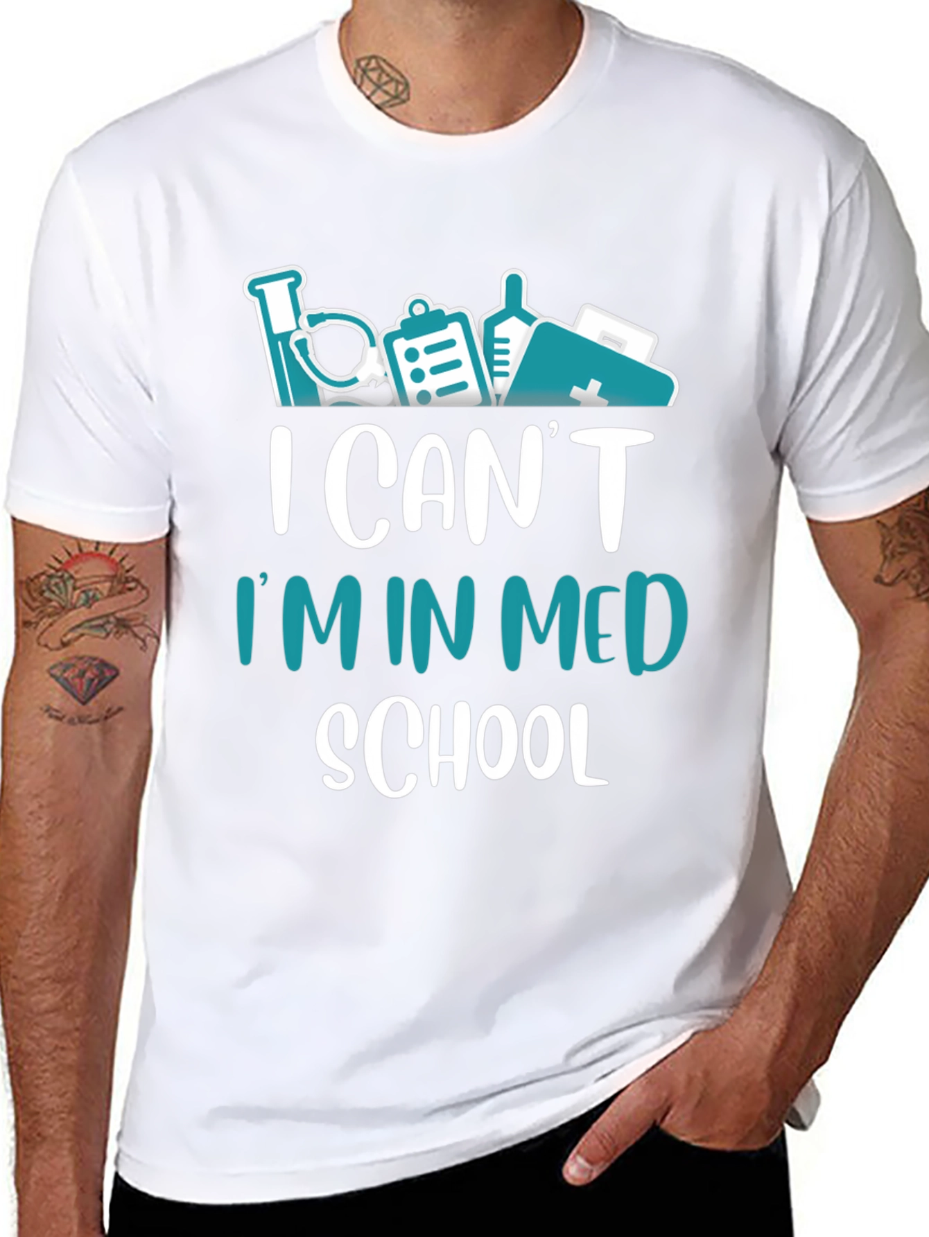 Med School Student Graphic T-Shirt