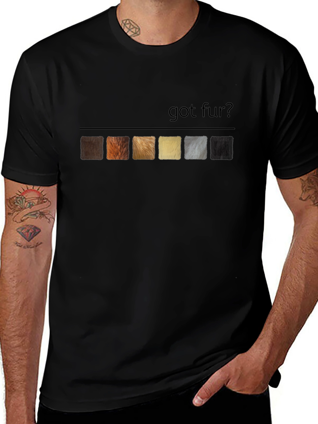 Got Fur? T-Shirt - Unique Animal Lover Tee