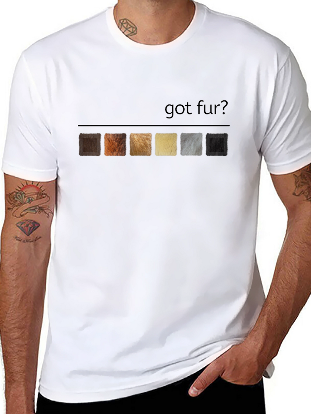 Got Fur? T-Shirt - Unique Animal Lover Tee