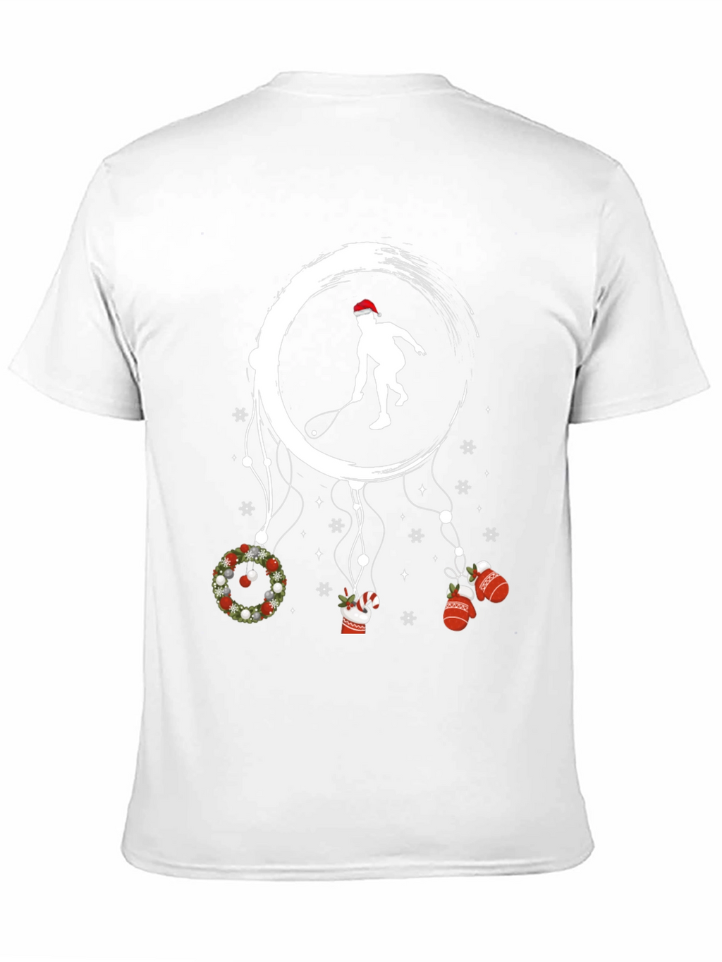 Holiday Squash Player Graphic Tee