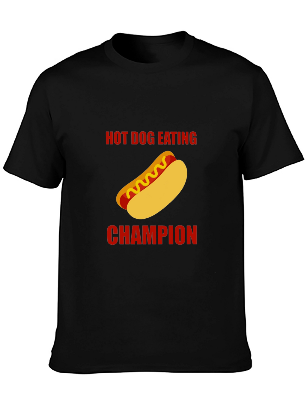 Hot Dog Eating Champion Graphic T-Shirt
