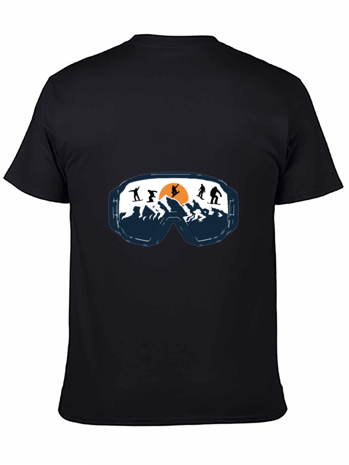 Ski Goggles Graphic Tee - Mountain Adventure Shirt