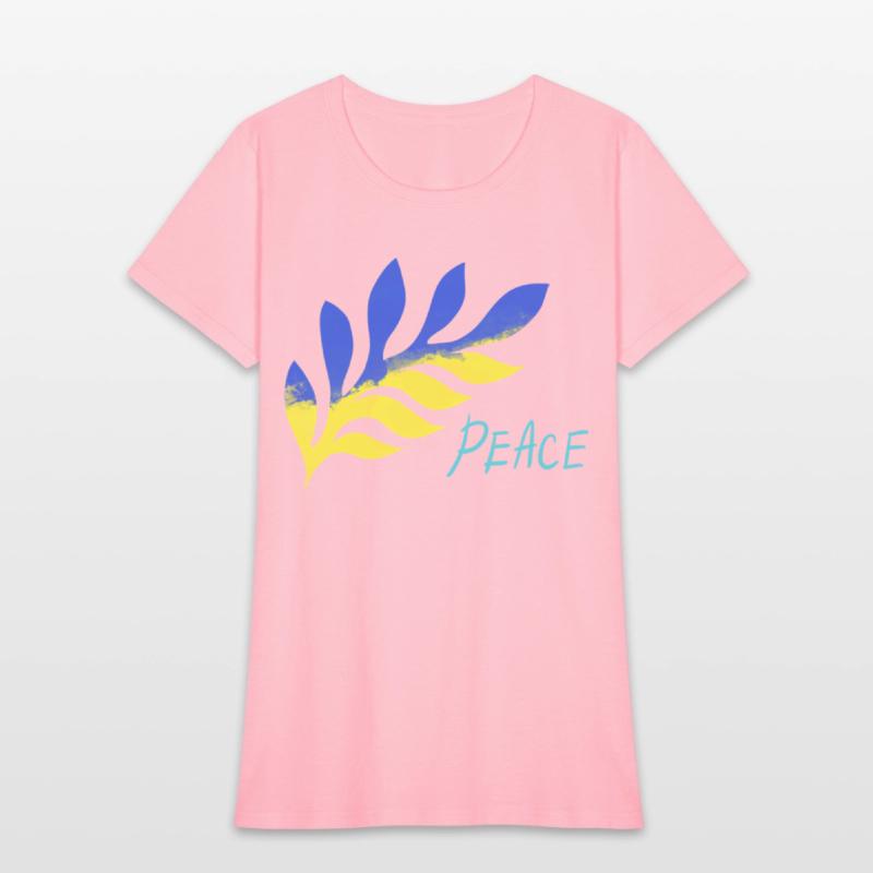 a branch of the color of the Ukrainian flag ...