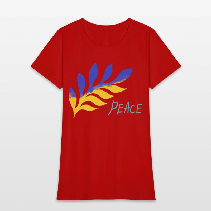 a branch of the color of the Ukrainian flag ...