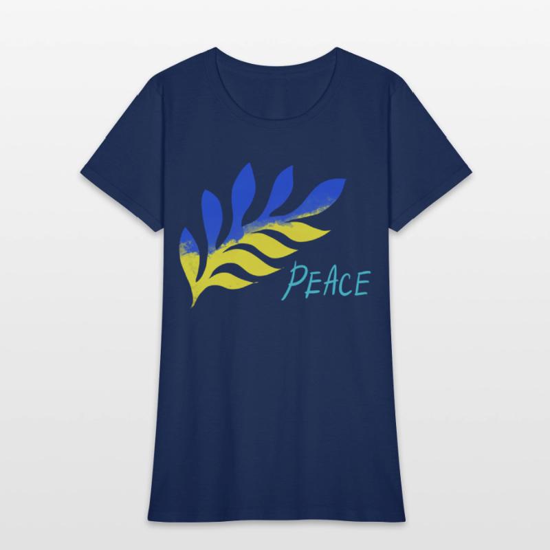 a branch of the color of the Ukrainian flag ...