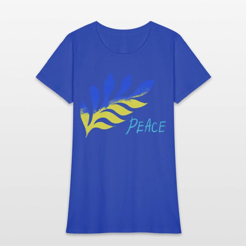 a branch of the color of the Ukrainian flag ...