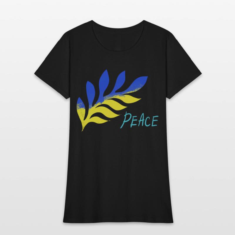 a branch of the color of the Ukrainian flag ...