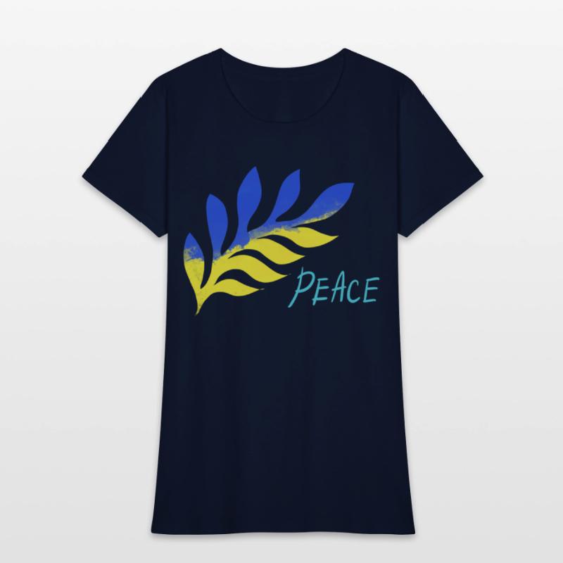 a branch of the color of the Ukrainian flag ...