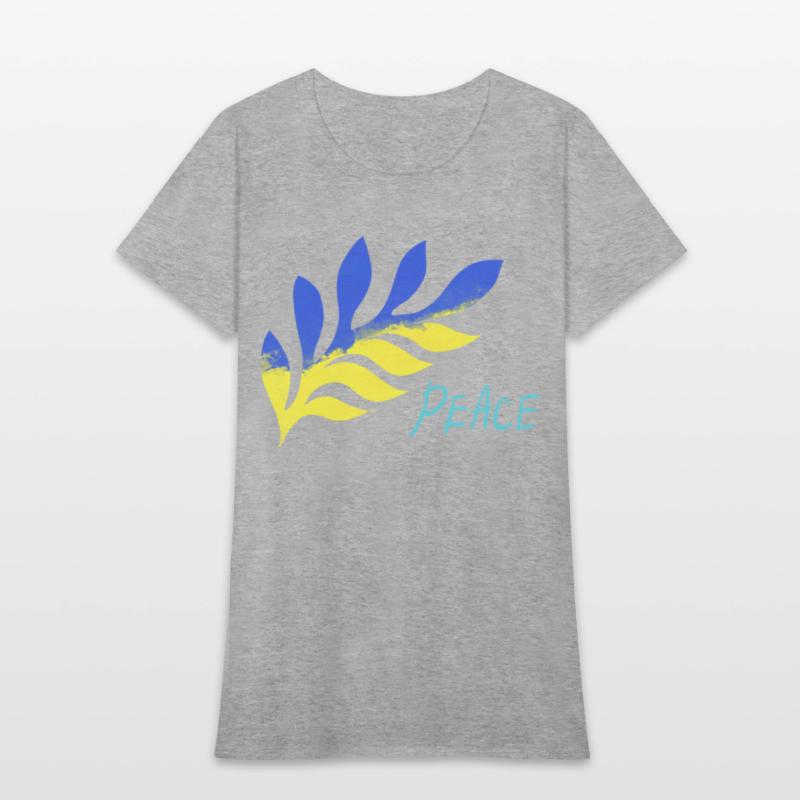 a branch of the color of the Ukrainian flag ...