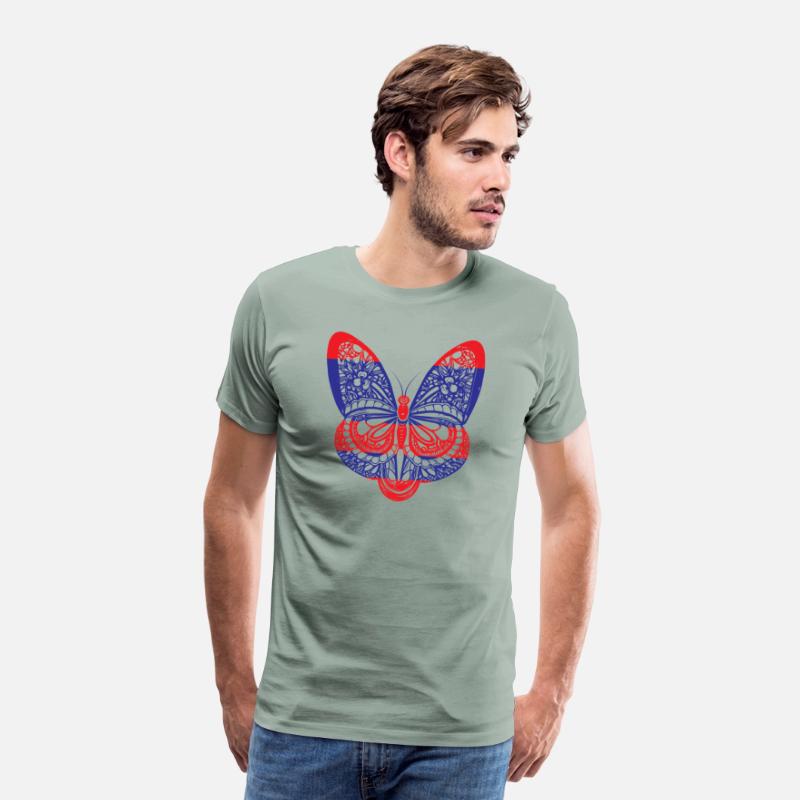 A butterfly Magic Logos and T shirt Design