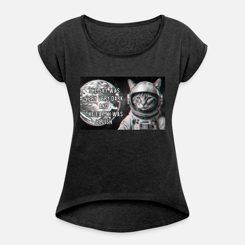 a Cat Astronaut Gazing at Earth,