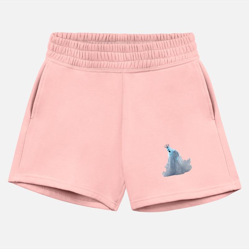 A close-up image of a ghost.