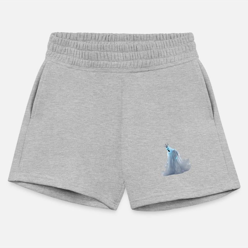 A close-up image of a ghost.