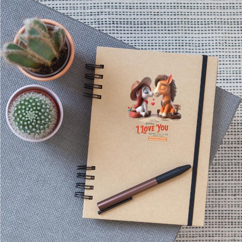 a colt and a mare in love